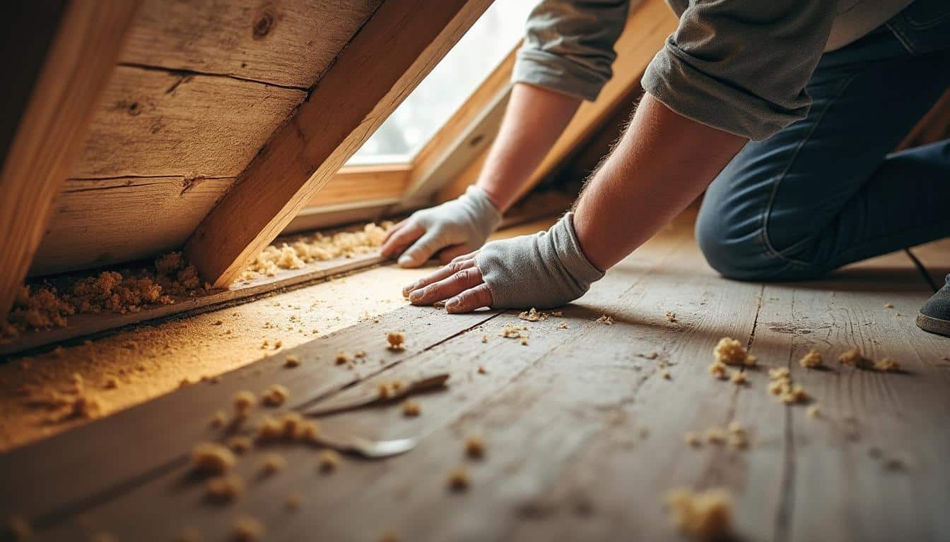 Aménager ses combles en isolant pour éviter les cliquetis dans la maison