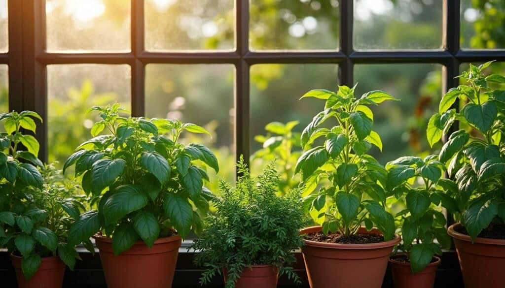 Guide pour la plantation d’aromates sous serre sur toit