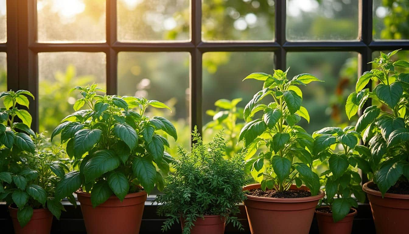 Guide pour la plantation d’aromates sous serre sur toit