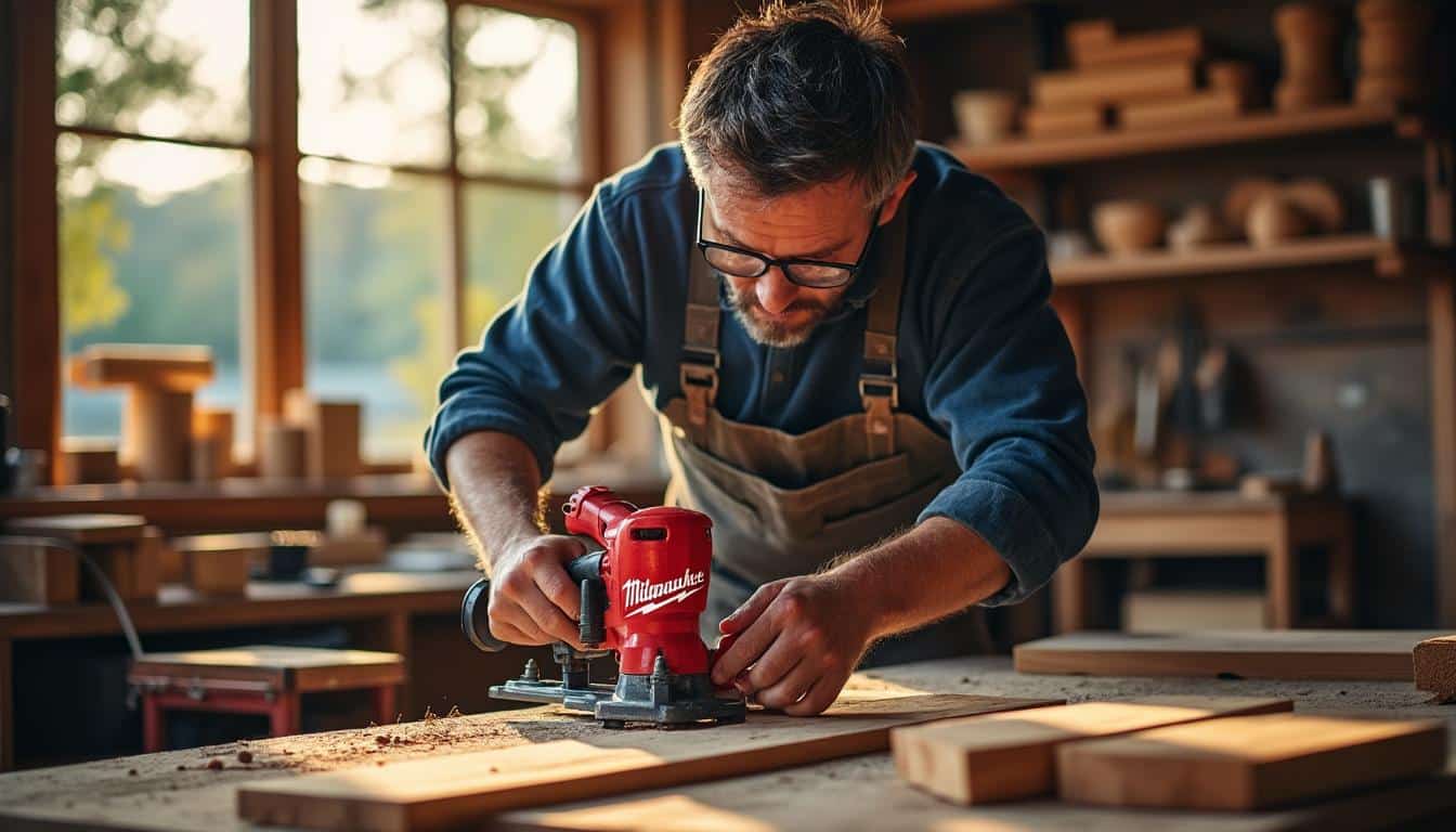 Illustration: Pourquoi choisir la scie à onglet Milwaukee pour vos projets de coupe ?
