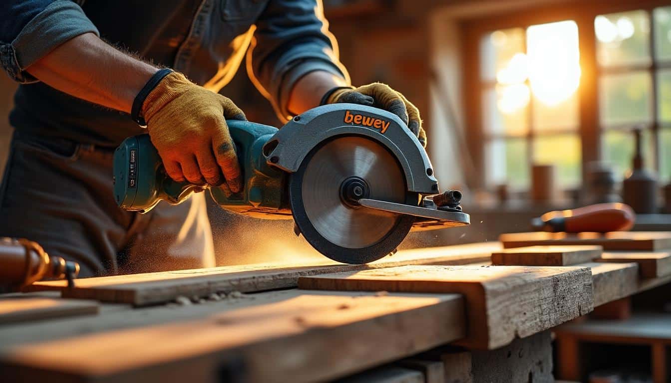 Illustration: Pourquoi choisir une scie circulaire à batterie pour vos travaux de coupe ?