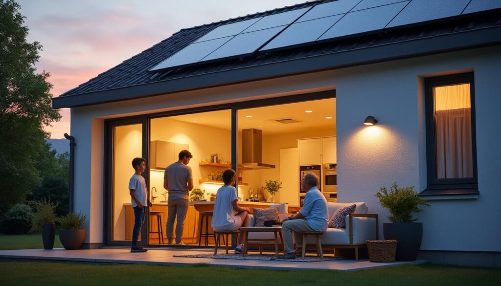 Quels sont les avis sur l'utilisation de l'autoconsommation solaire en maison ?