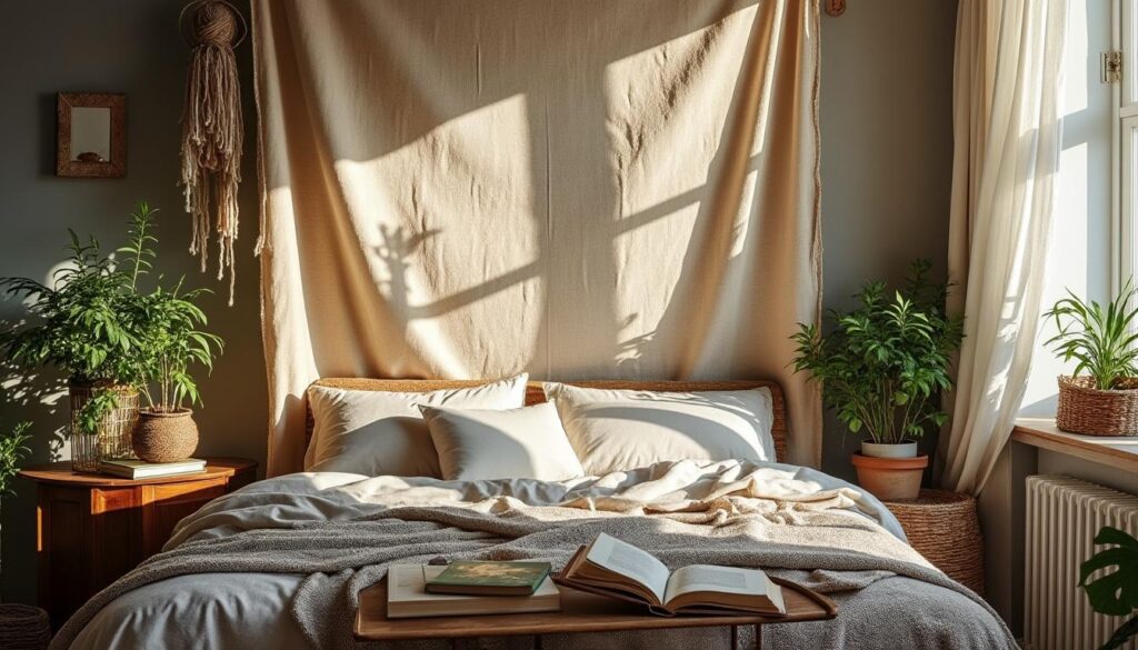 Inspiration : sublimer une chambre adulte avec une tenture murale