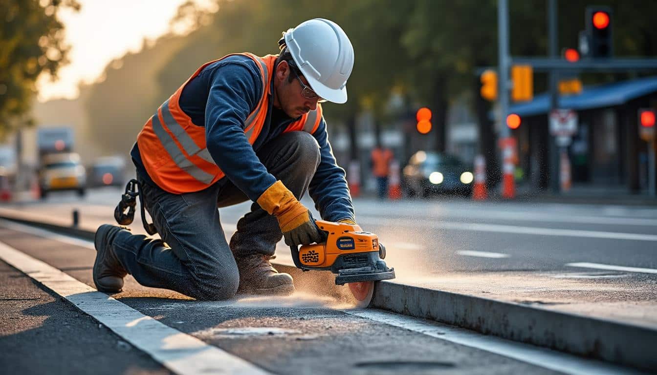 Husqvarna scie à sol : guide complet pour choisir et entretenir