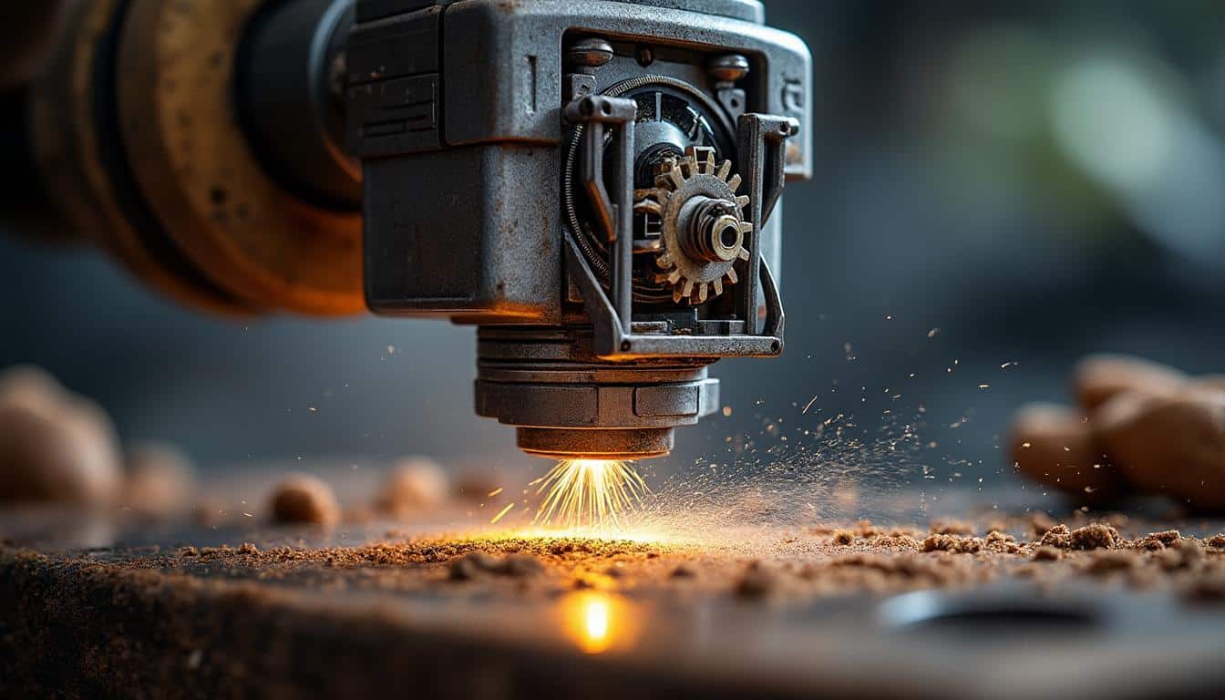 Illustration: Le fonctionnement technique derrière la puissance de la perceuse à choc