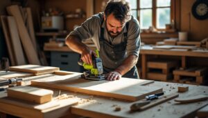 Scie à onglet Festool KS 120 : précision et performance garanties