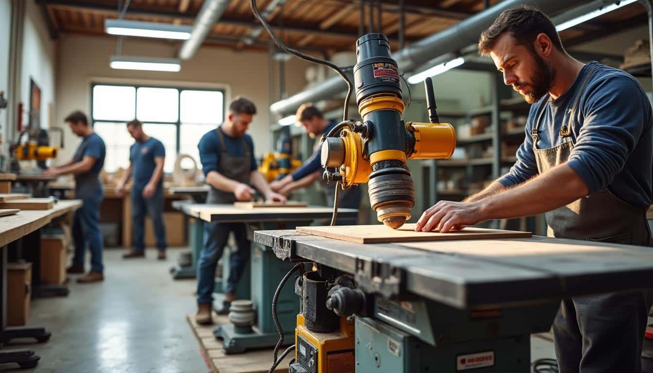 Illustration: Explorer les types de scies à ruban professionnelles selon les matériaux et usages