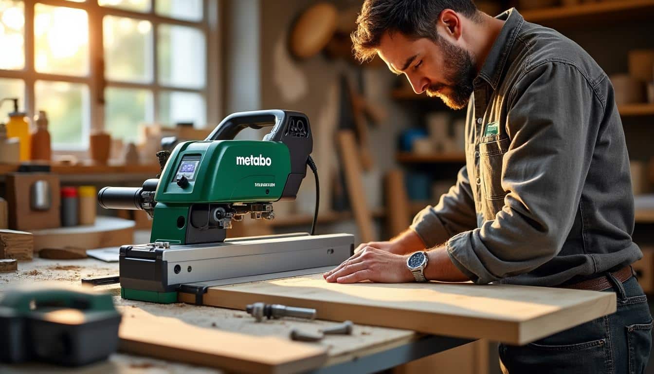 Illustration: Découvrez les caractéristiques techniques essentielles de la scie circulaire sur table Metabo