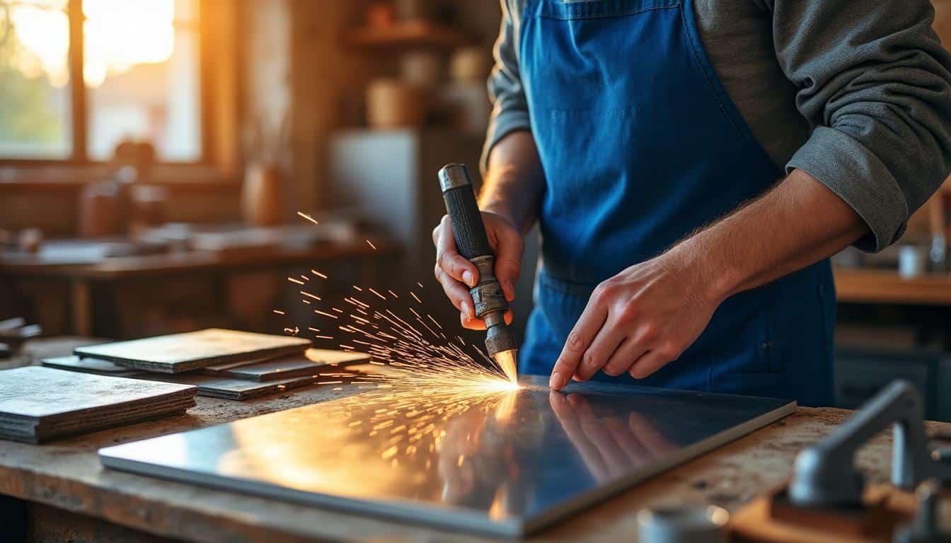 Illustration: Les matériaux en métal compatibles avec une scie cloche professionnelle