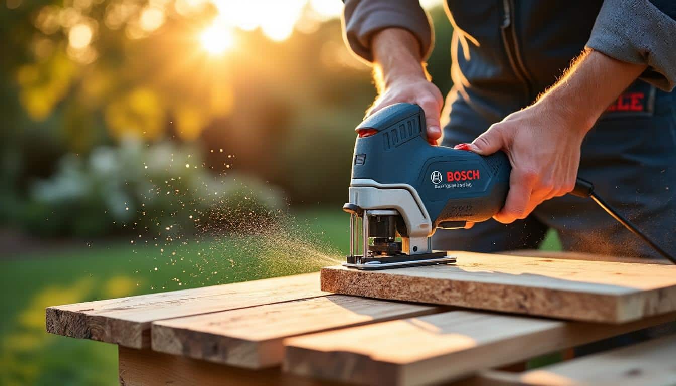 Scie sauteuse Bosch sans fil 18V : liberté et précision garanties