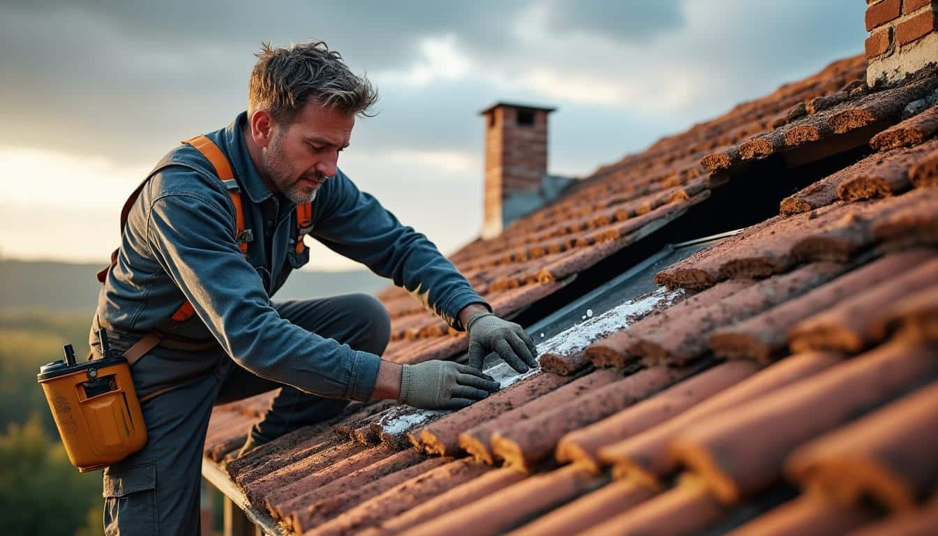 Illustration: Comprendre le rôle essentiel de la sortie de cheminée sur une toiture en tuile