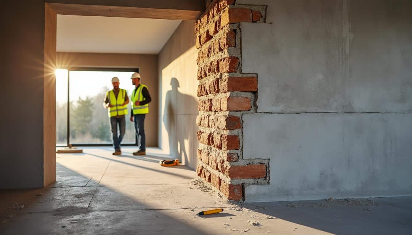 Illustration: Comprendre l’importance d’un mur porteur dans la structure d’une habitation