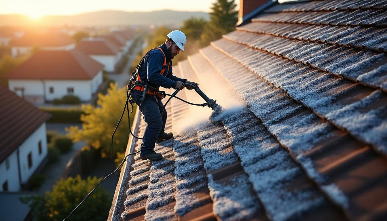 Illustration: Comprendre l’utilité de la perche pour le démoussage de toiture