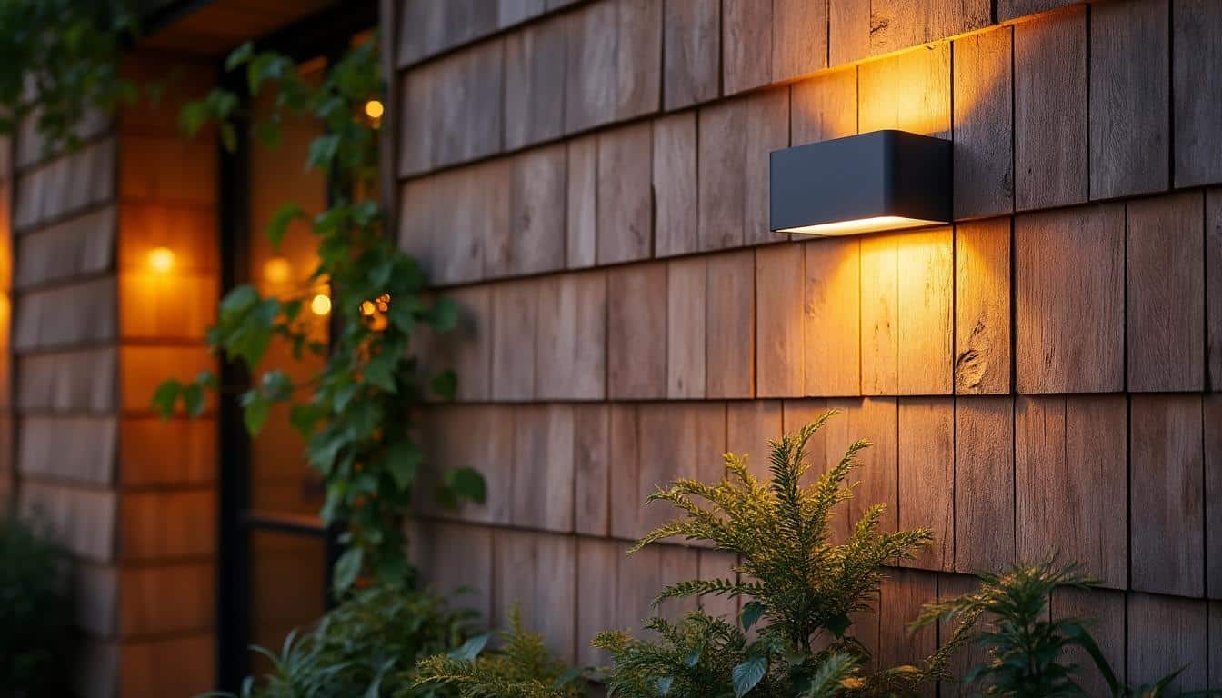 Applique murale extérieur design : élégance et éclairage performant