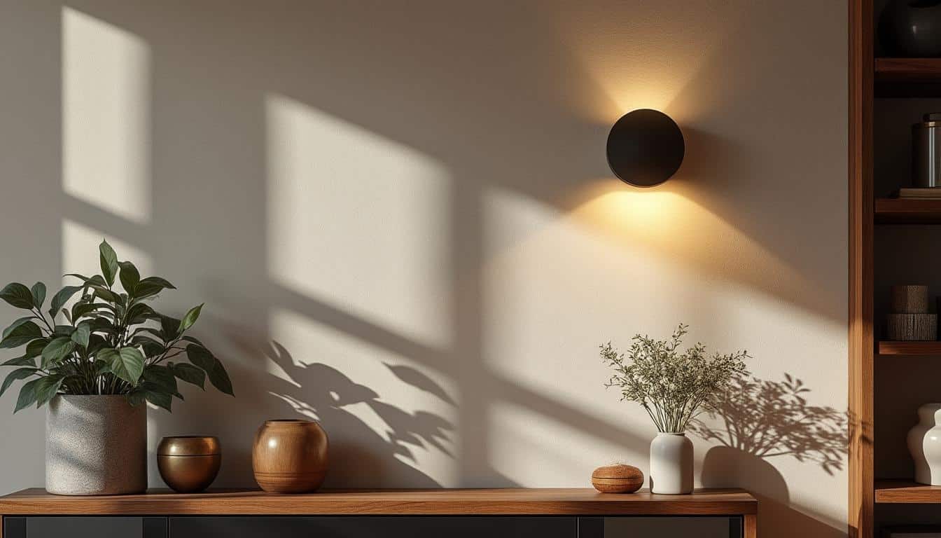 Applique ronde murale : Élégance et lumière douce pour votre intérieur