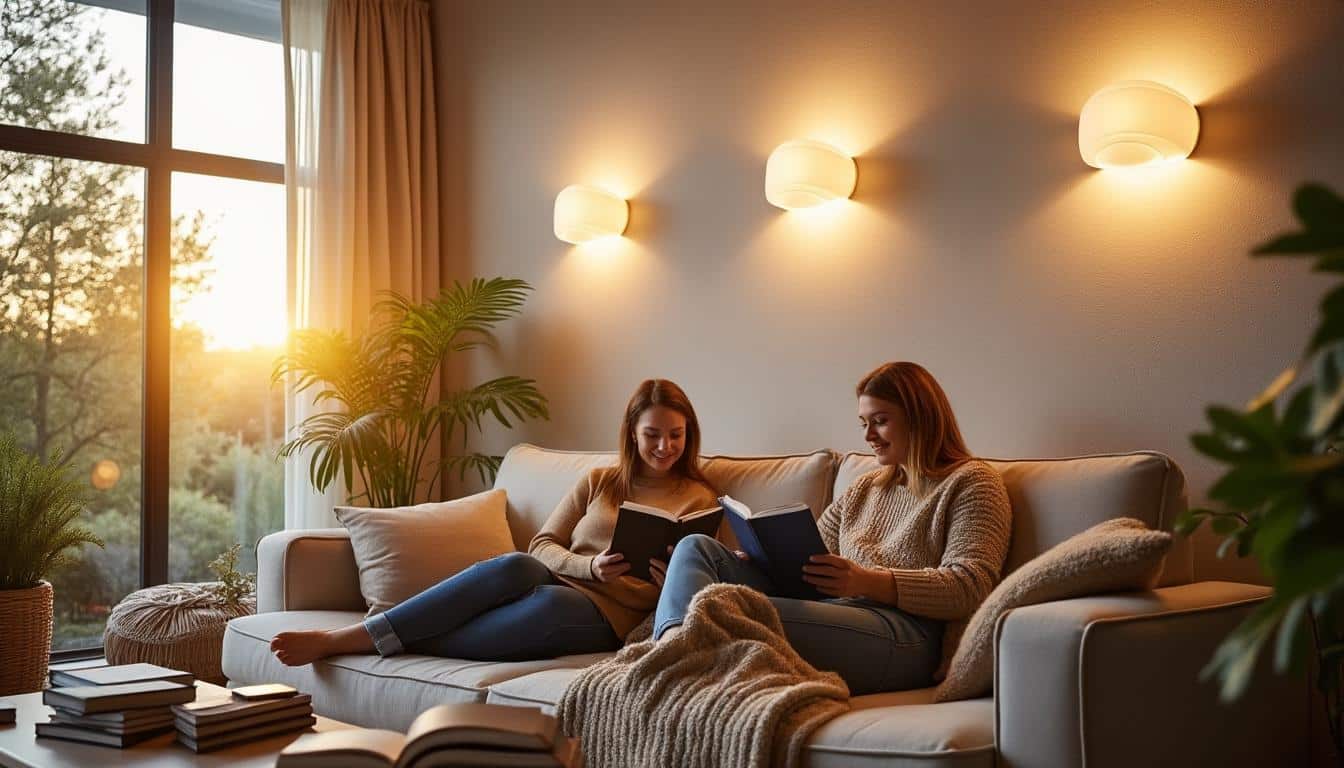 Illustration: Pourquoi choisir des appliques murales pour illuminer votre salon ?