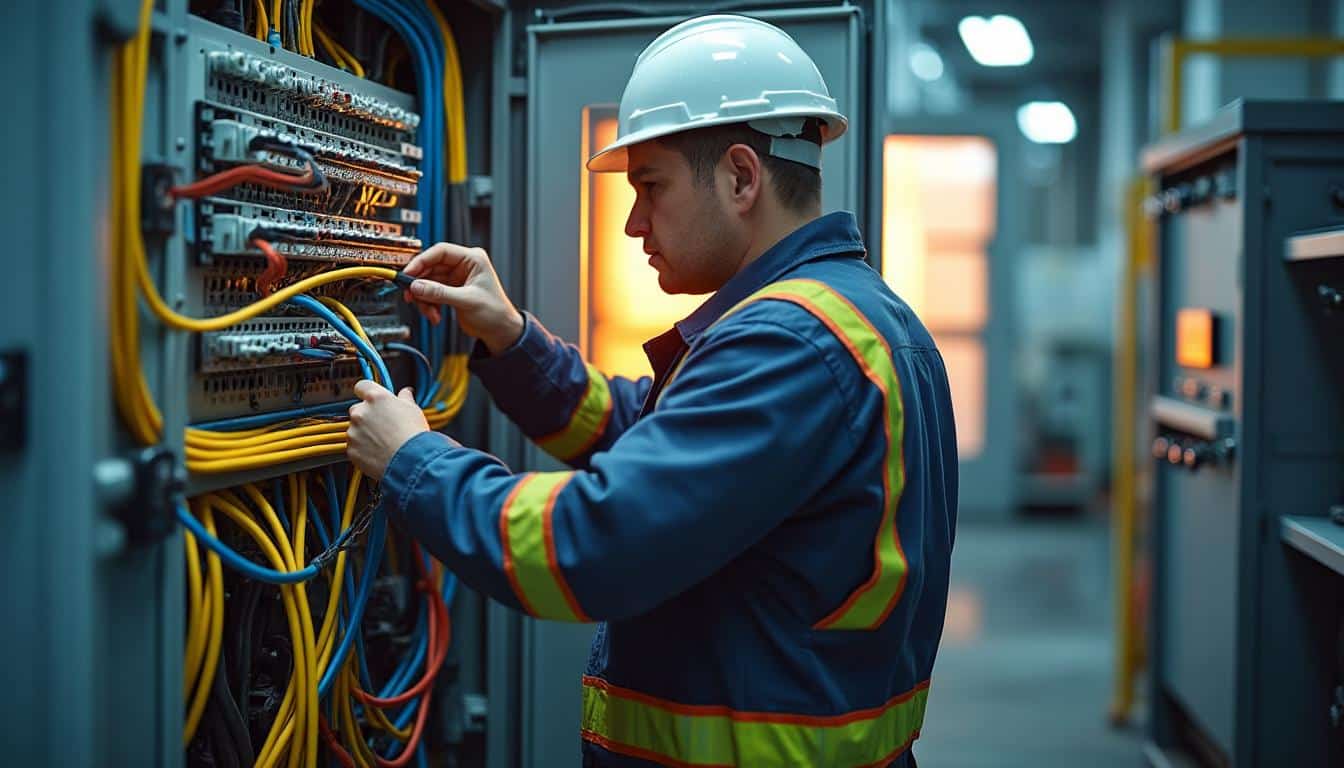 Illustration: Comprendre les bases du système électrique à trois phases