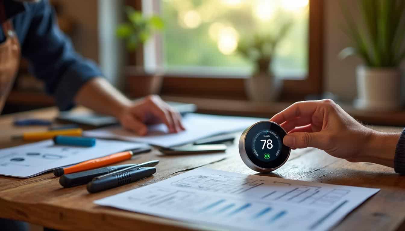Illustration: Comprendre le fonctionnement du thermostat sans fil et ses composants essentiels