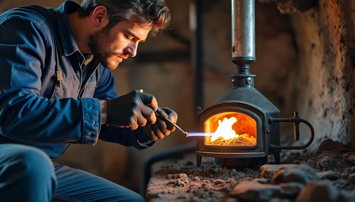Illustration: Comprendre le rôle essentiel du brûleur dans une chaudière fioul