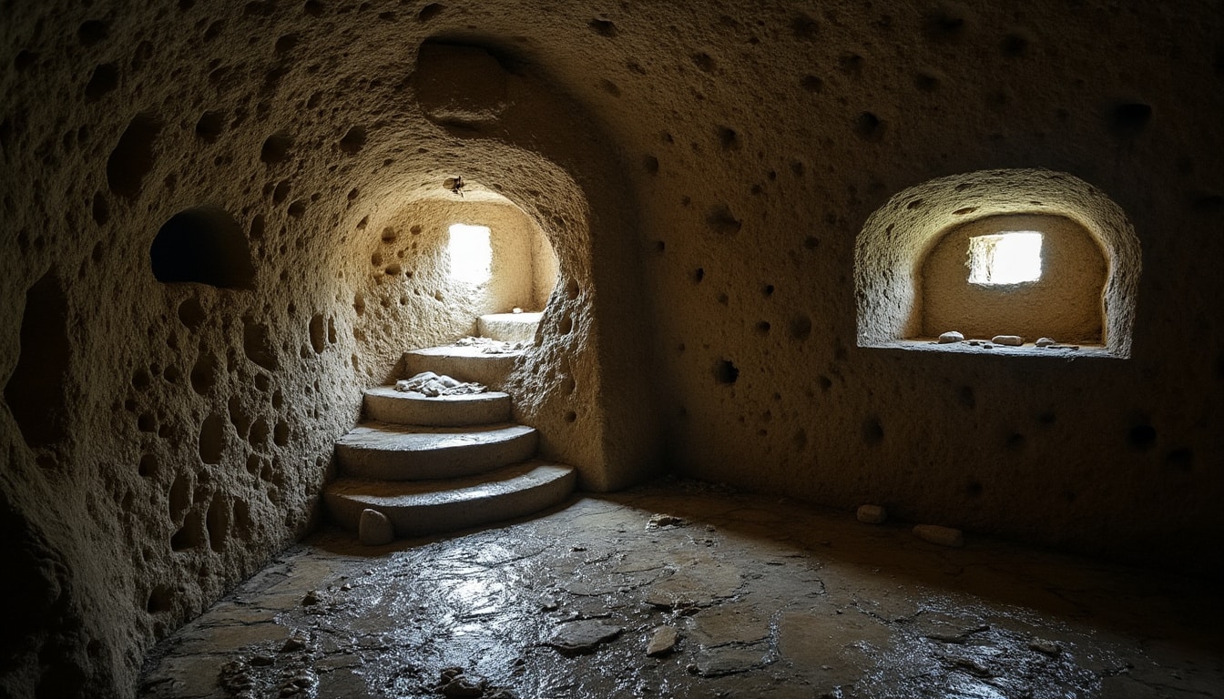 Illustration: Comment repérer une cave humide grâce aux signes visibles et invisibles