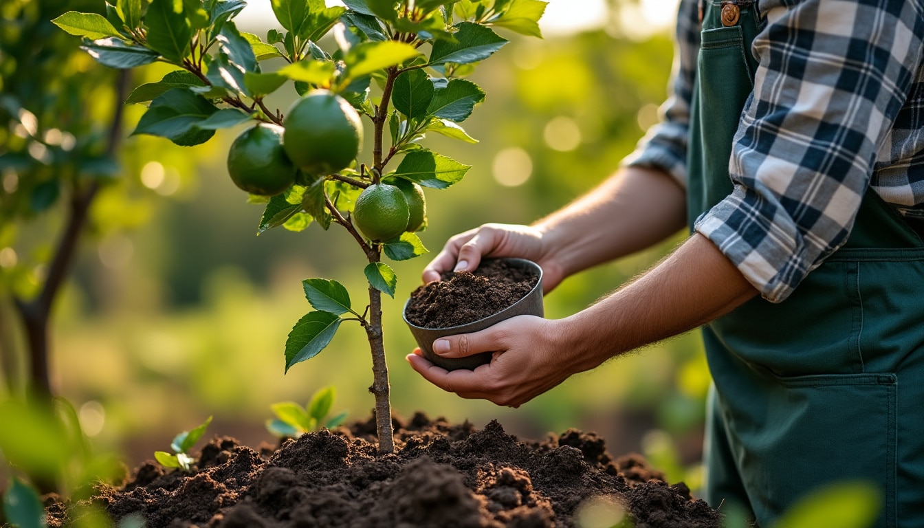 Illustration: Pourquoi l’apport d’un engrais est-il essentiel pour le bon développement d’un citronnier ?