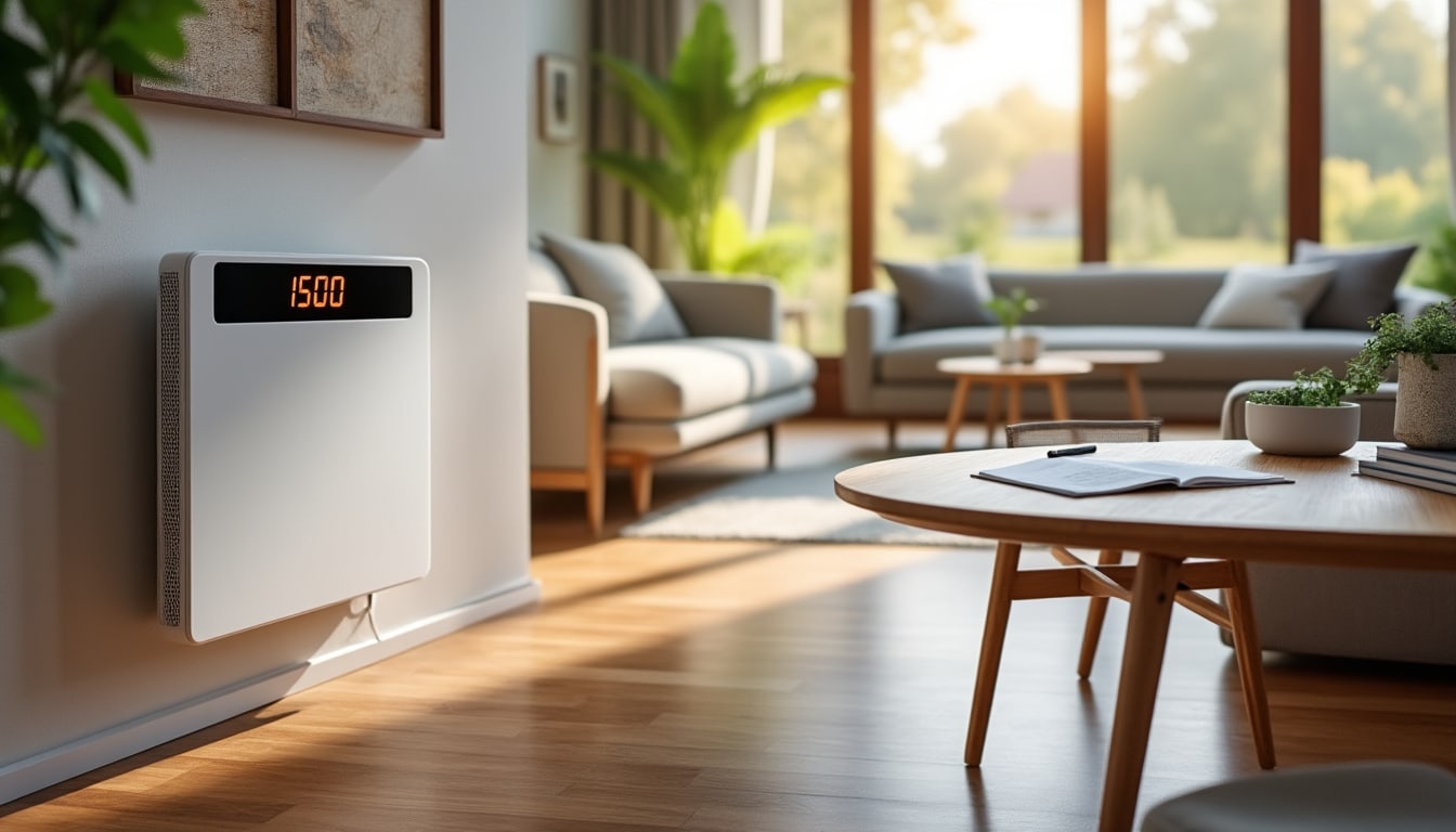 Combien consomme un radiateur électrique de 1500 watts : guide pratique