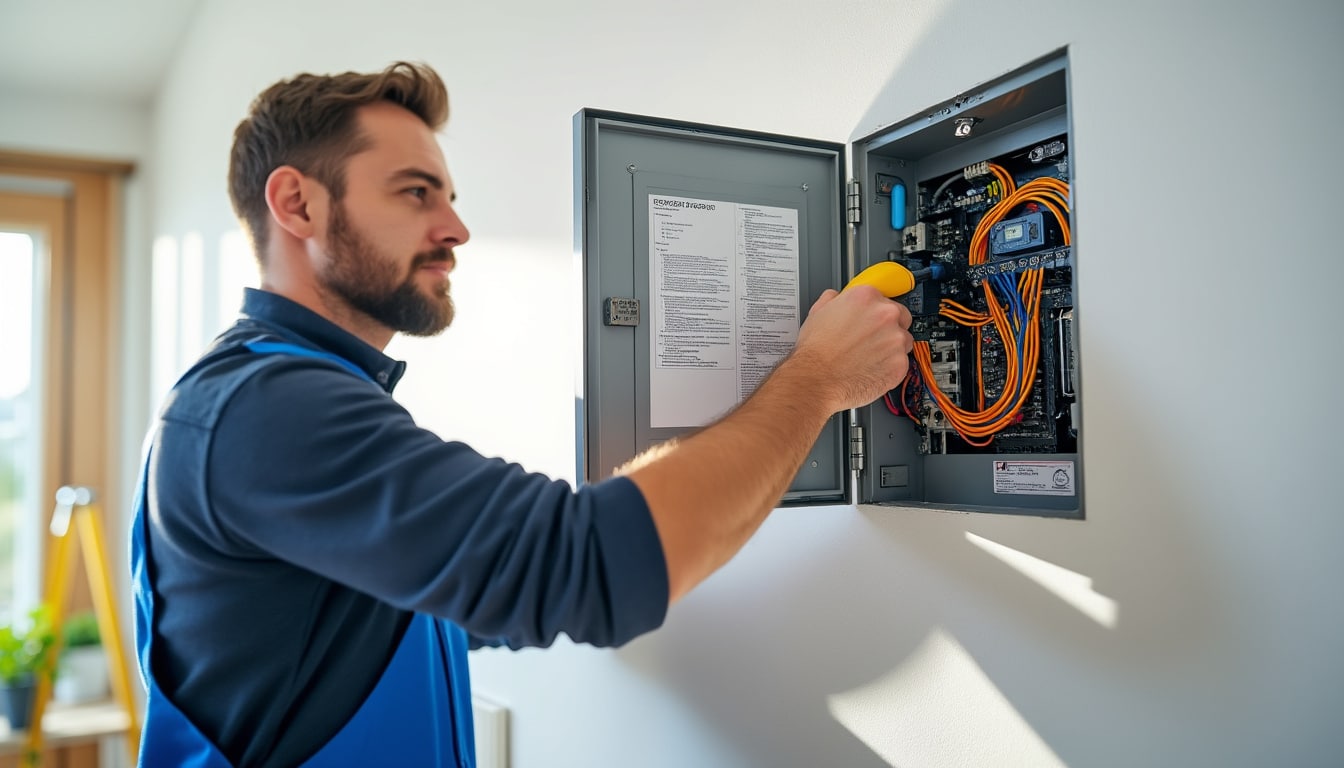 Illustration: Comprendre le rôle et l’importance du tableau électrique dans un logement