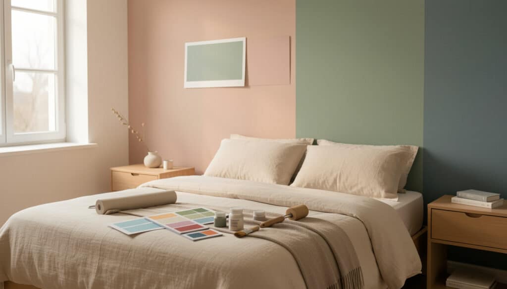 Quelle couleur de peinture choisir pour une chambre ?