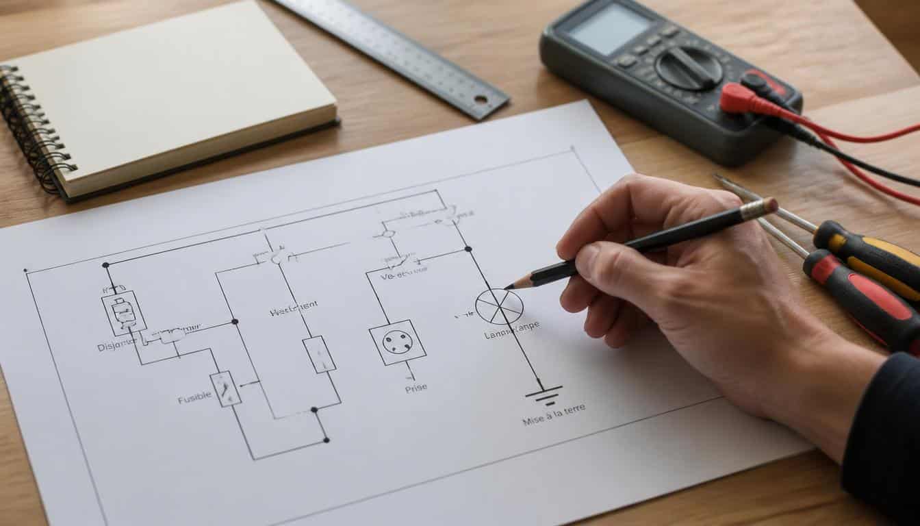 Comprendre les symboles électriques sur un schéma